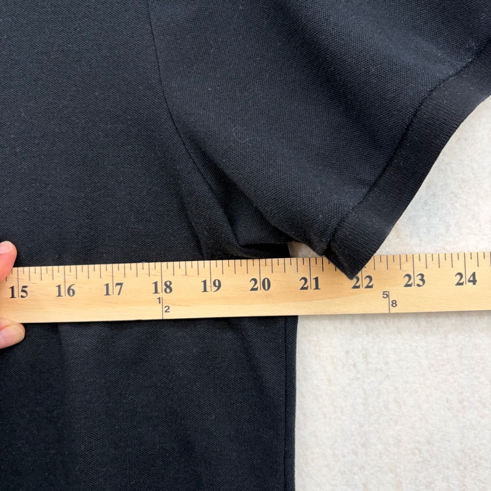 Old Navy Mens Built-In Flex Core Pique Polo Shirt Black XL 509747-00 - Picture 4 of 9